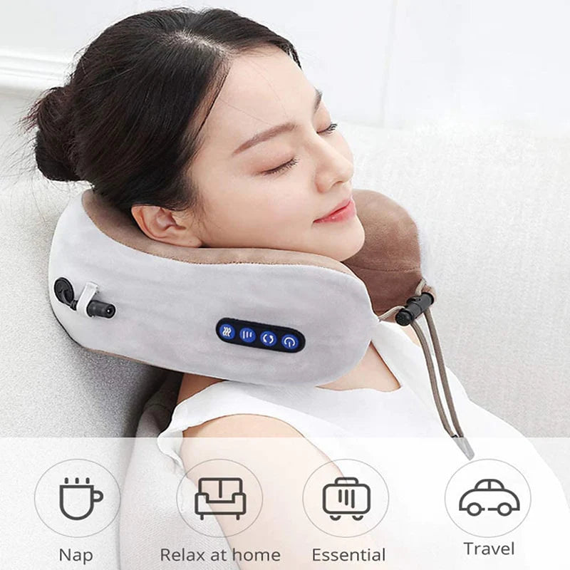 NeckNirvana™ U-shaped Electric Neck Massage Pillow